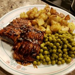 A picture of Teriyaki Salmon (Gluten Free).