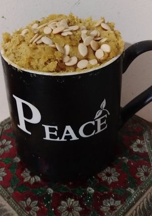 A picture of Banana Mug Cake.