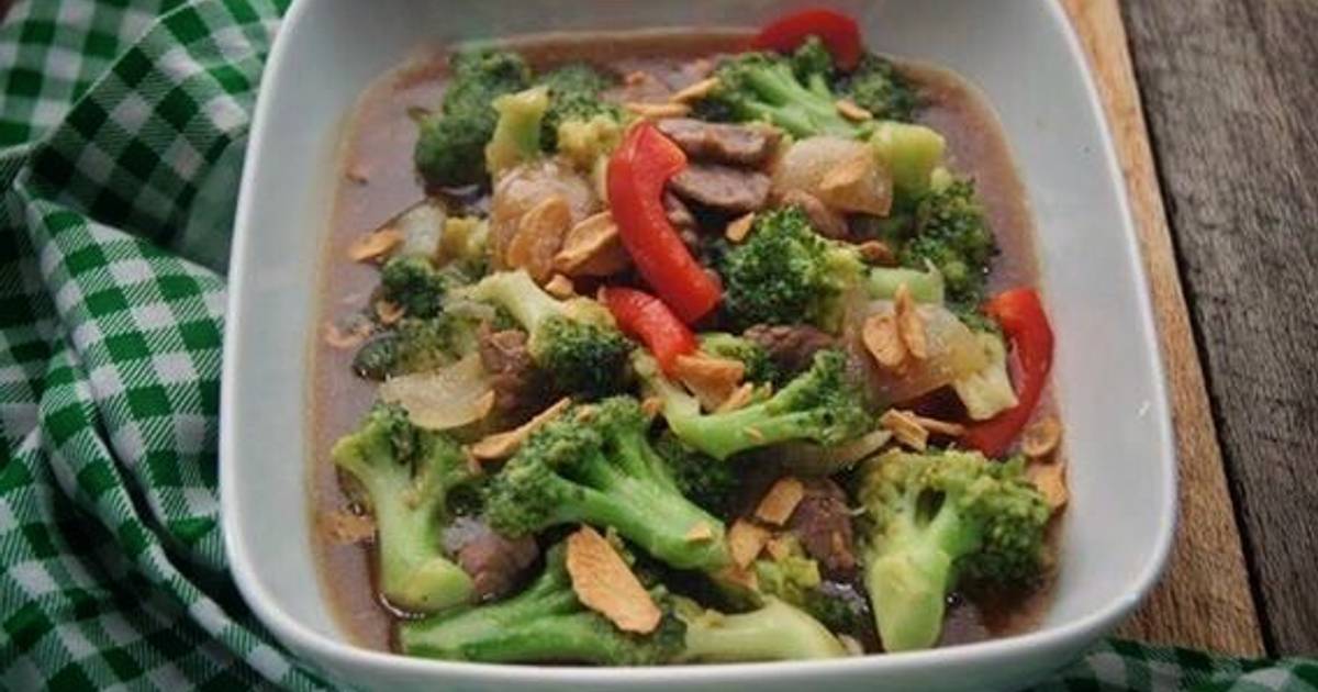 Resep Brokoli Sapi Lada Hitam oleh OpiBun - Cookpad