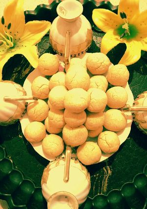 عکسی از دستور شیرینی نان چایی 🍪🍪