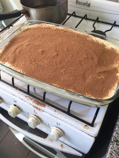 Una foto de Tiramisú bien casero