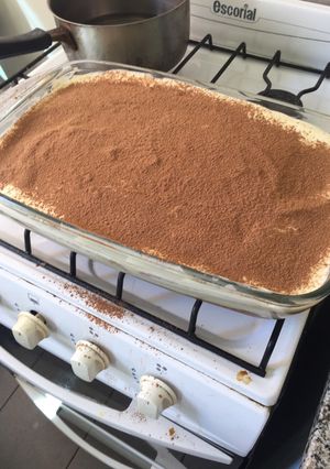 Una foto de Tiramisú bien casero