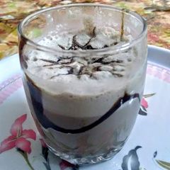 A picture of Creamy cold coffee.