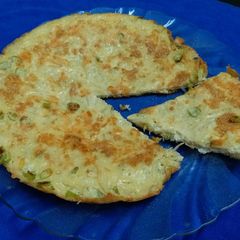 A picture of Egg Potato Cheese Omelette.