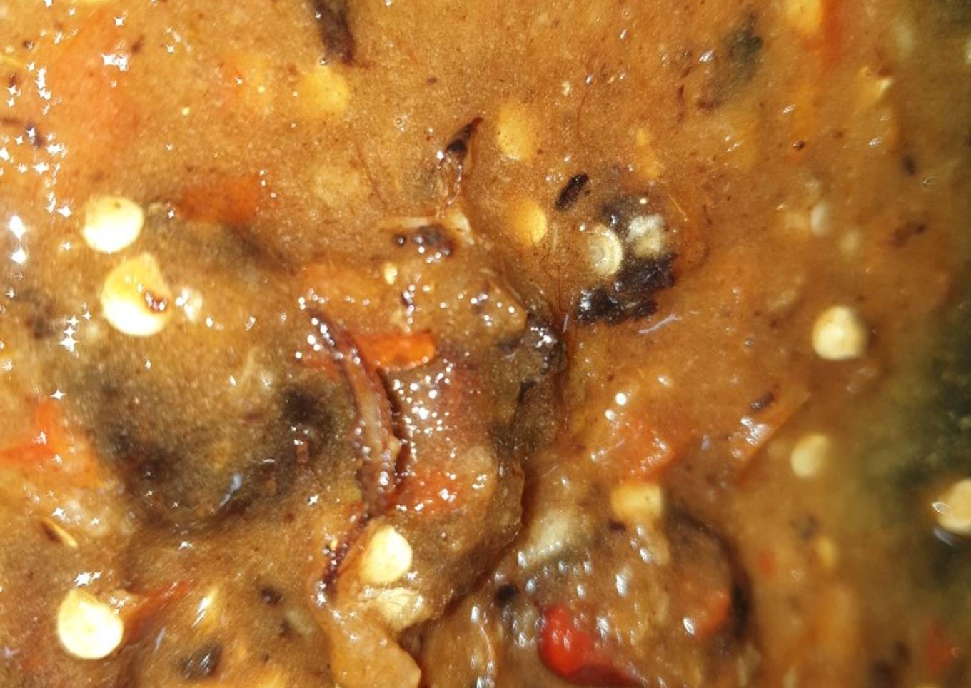 Sambal asam gula jawa simple
