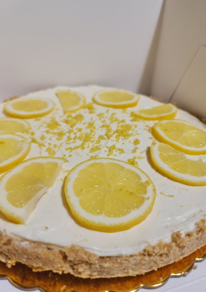 Una foto de Tarta de queso sin horno fácil (no baked cheesecake)