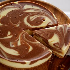 Creamy Cheesecake Recipe (Marble Cake)💝 A picture of Creamy Cheesecake Recipe (Marble Cake)💝.