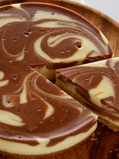 A picture of Creamy Cheesecake Recipe (Marble Cake)💝.
