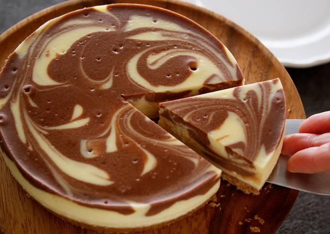 How to Make Perfect Creamy Cheesecake Recipe (Marble Cake)💝