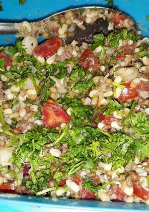 A picture of Sprouts salad.