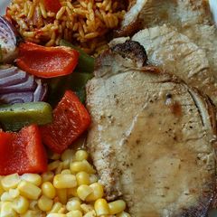 A picture of Vickys Mexican-Style Roast Pork GF DF EF SF NF.