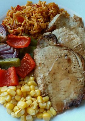 A picture of Vickys Mexican-Style Roast Pork GF DF EF SF NF.