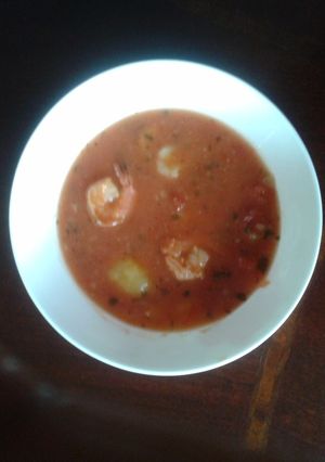 A picture of Prawn and New Potato Stew.