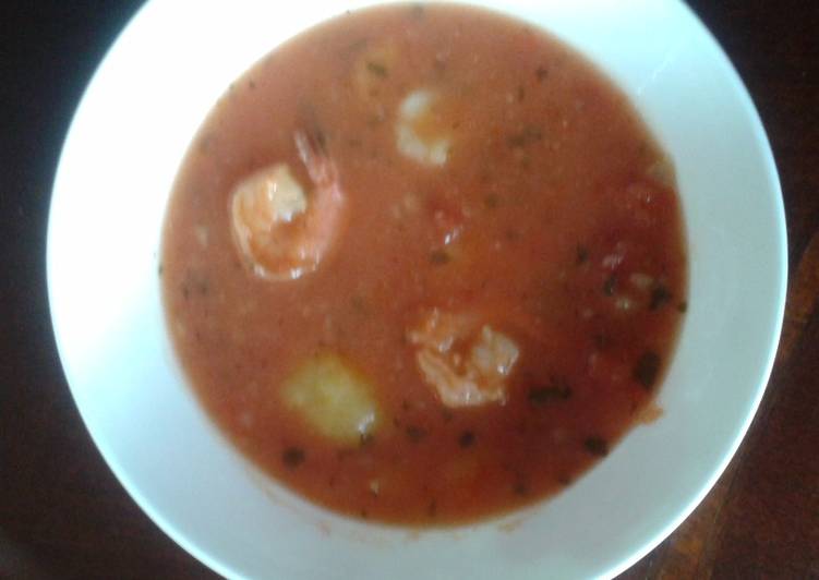 Easiest Way to Make Perfect Prawn and New Potato Stew