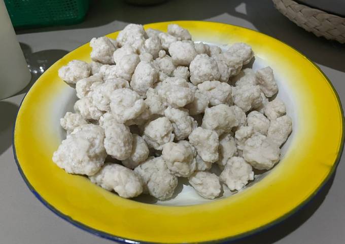 Resep Bakso ikan Resep Bakso ikan