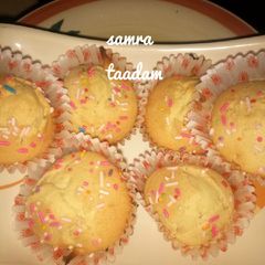 A picture of Sprinkle cupcake.