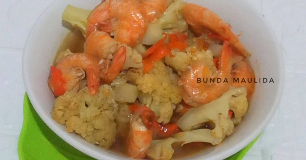 Resep Tumis Kembang Kol Dan Udang Oleh Bunda Maulida Cookpad