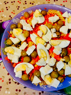 Una foto de Ensalada de espirales