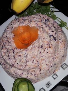 عکسی از دستور سالاد کلم😍