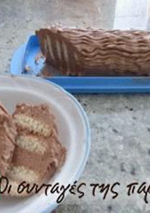 Φωτογραφία της συνταγής Ανάλαφρο γλυκάκι ψυγείου