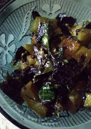 A picture of Neem baingan.