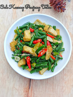 Foto resep Cah Kacang Panjang Tahu
