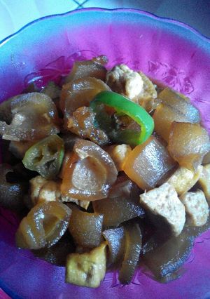 Foto resep Oseng kulit sapi