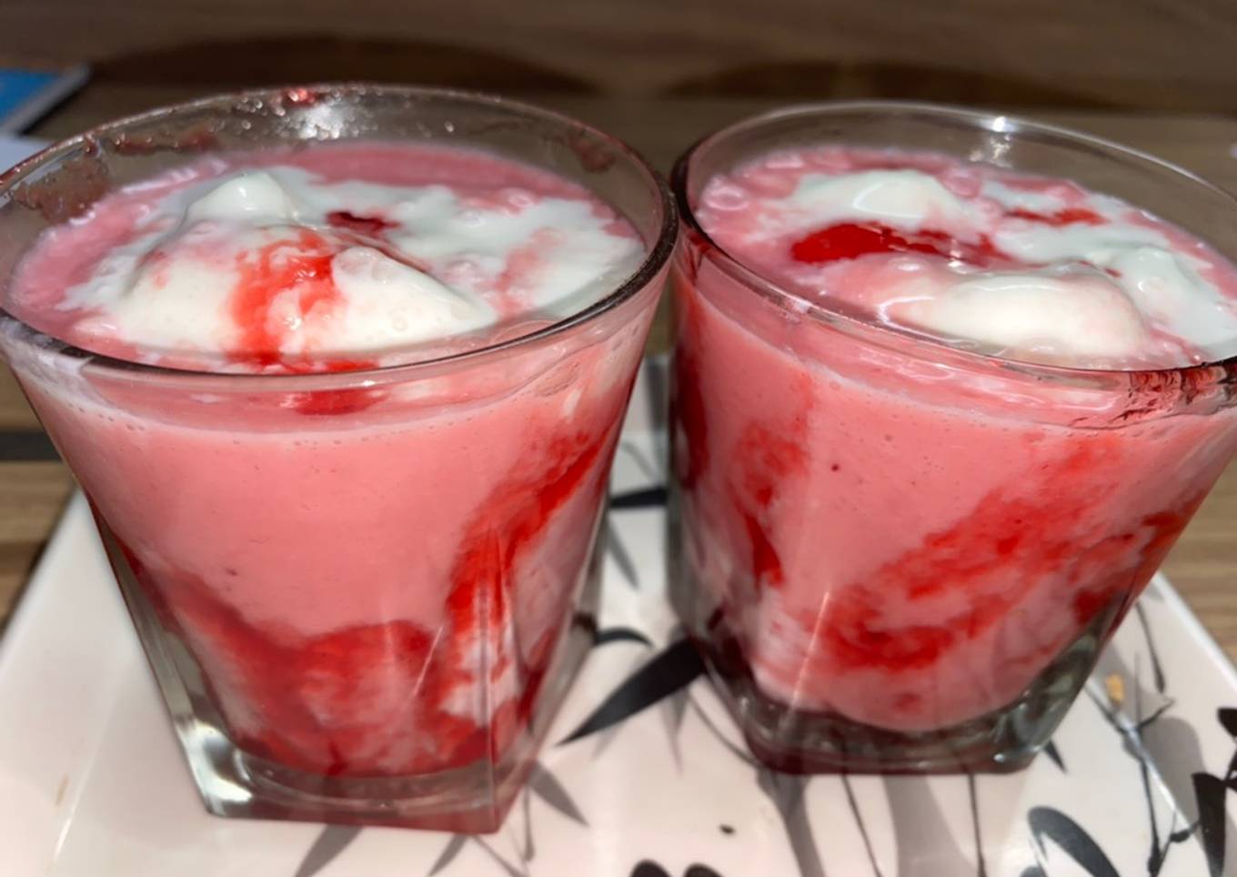 Strawberry cream