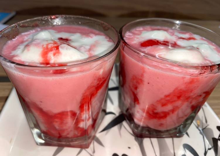 Step-by-Step Guide to Make Favorite Strawberry cream