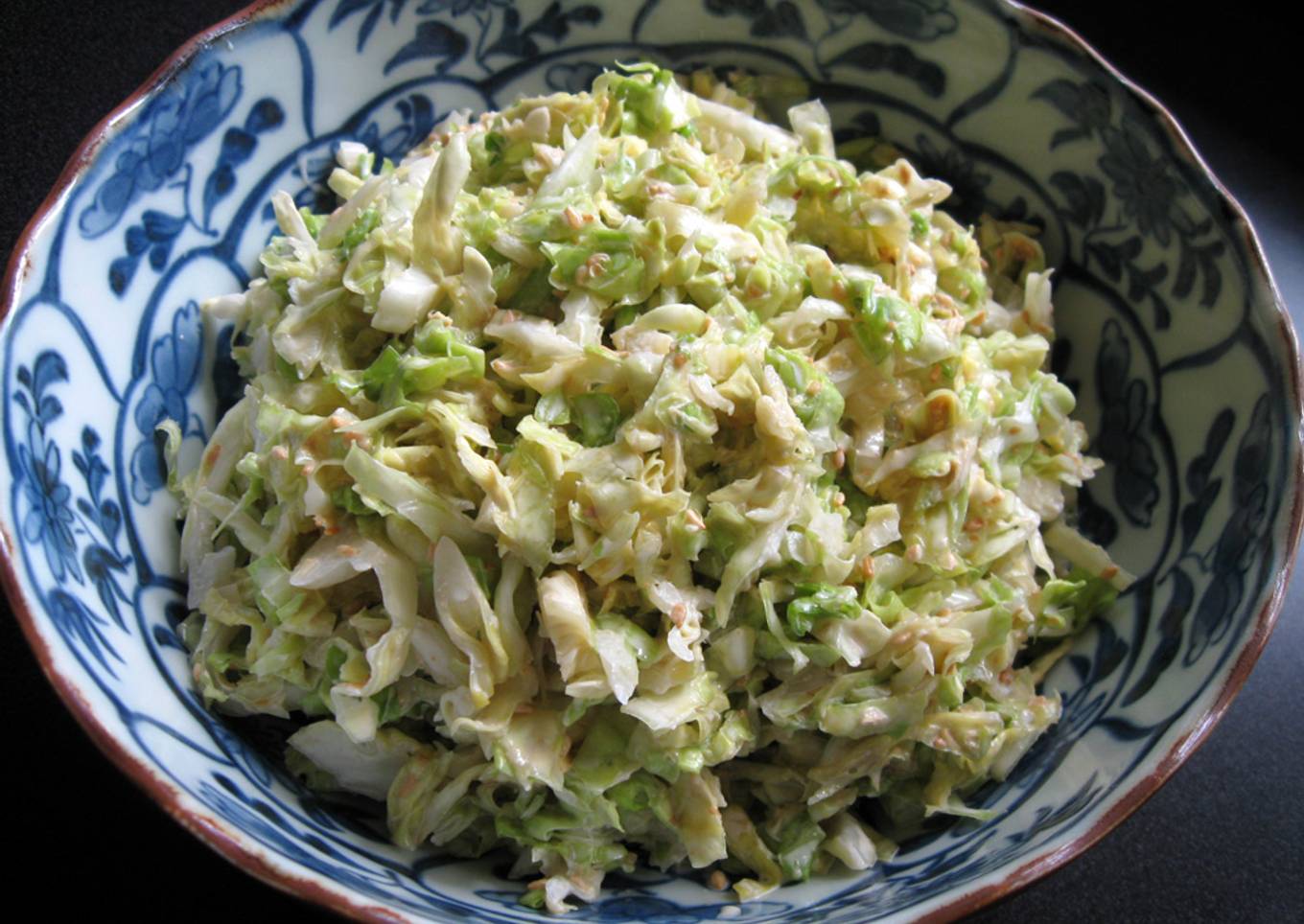 Creamy Sesame Dressing Coleslaw