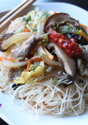 台式炒米粉 的食譜成品照片