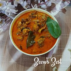 A picture of Thai Panang Mutton Curry.