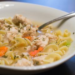 A picture of Chicken Noodle Soup.