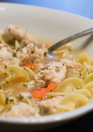 A picture of Chicken Noodle Soup.