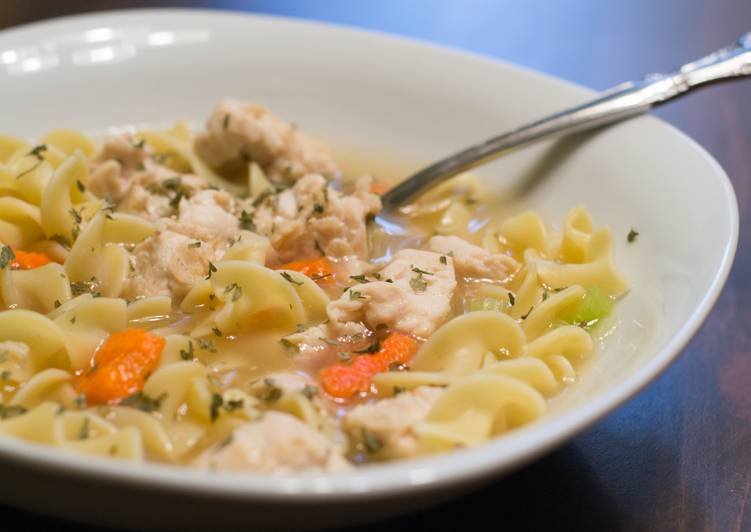 Recipe of Perfect Chicken Noodle Soup