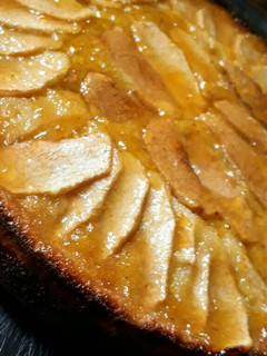 Una foto de Torta de manzana