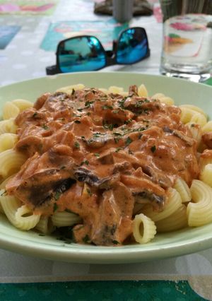 Gombapaprikás recept fotója