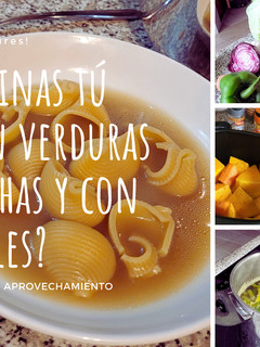 Una foto de Caldo de Aprovechamiento (con verduras pochas y peladuras)