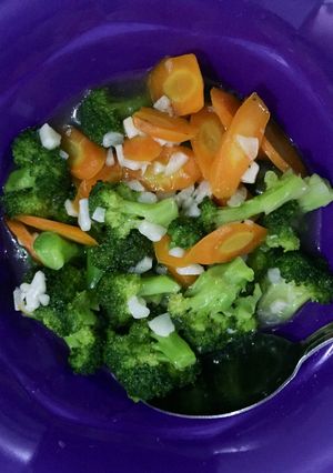 Foto resep Brokoli Wortel Garlic