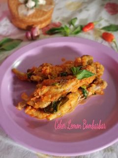 Foto resep Ceker Lemon Bombar-bar