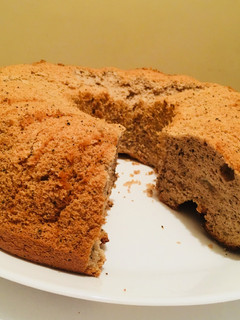 A picture of Milk tea chiffon cake.