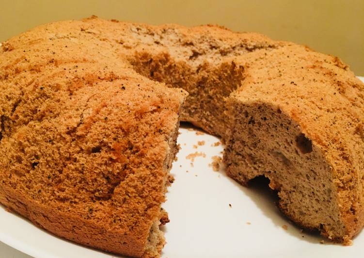 Simple Way to Make Homemade Milk tea chiffon cake