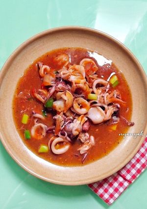 Foto resep Cumi Saos Asam Manis