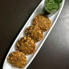 A picture of Sabudana vada recipe.