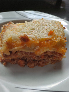 Una foto de Lasaña de carne