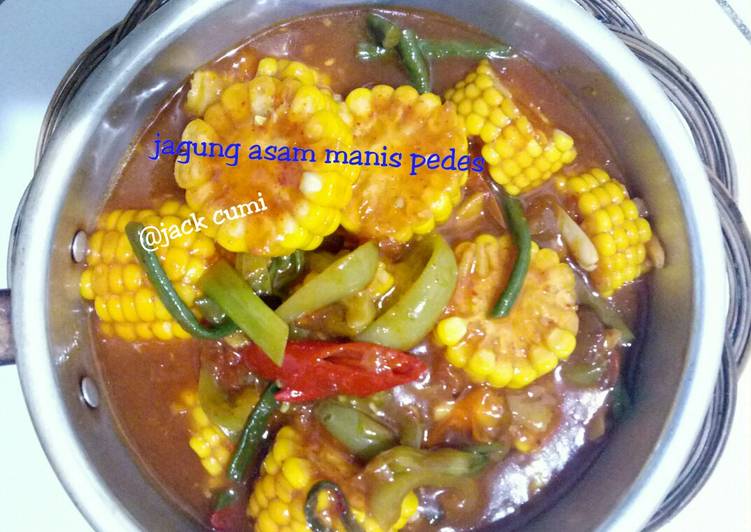 Jagung asam manis pedas