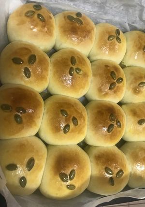 奶油餐包 （麵包機） 的食譜成品照片