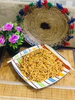 A picture of Vegetables noodles.