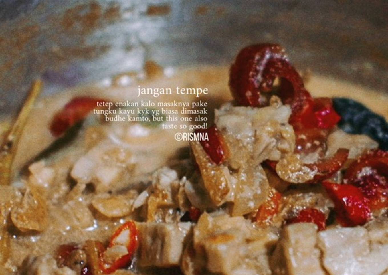 Sayur (Jangan) Tempe khas Jogja