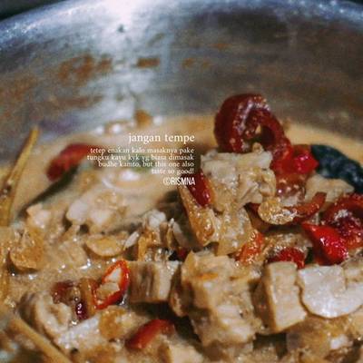 Resep Sayur (Jangan) Tempe khas Jogja.